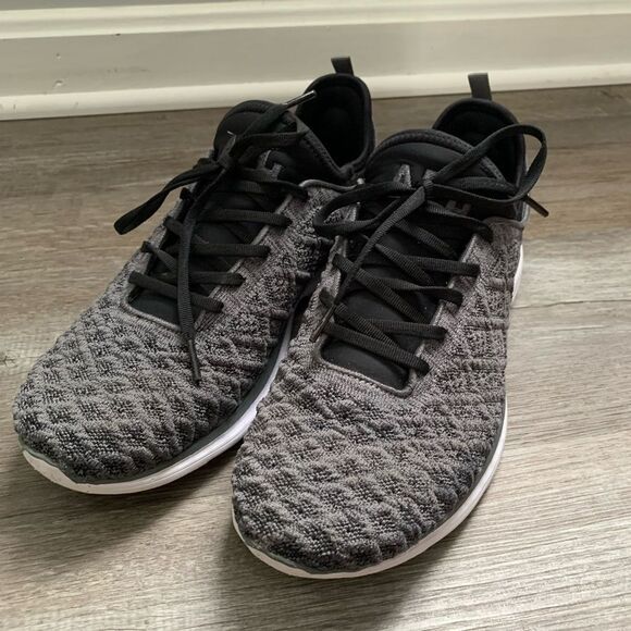 APL Techloom Phantom Sneakers Performance Sneakers Gray Black Men’s Size 11 Used - Picture 14 of 16